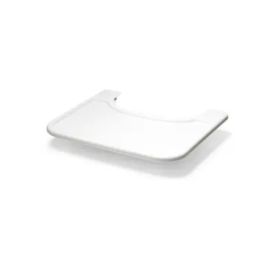 Stokke Steps matstolsbricka, vit, Vit