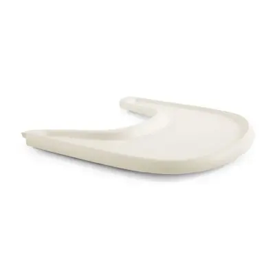 Stokke Tray matstolsbricka, Vanilla white, Vanilla white