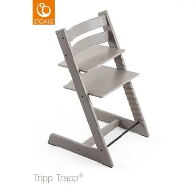 Stokke Tripp Trapp matstol, oak greywash, oak greywash