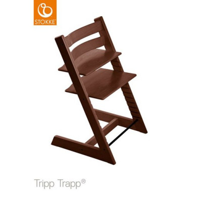 Stokke Tripp Trapp matstol, valnöt, Valnöt