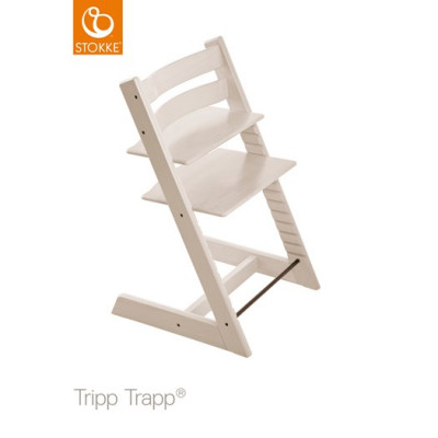 Stokke Tripp Trapp matstol, whitewash, Whitewash