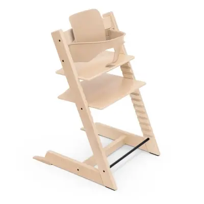 Stokke Tripp Trapp matstolspaket med babyset, natur