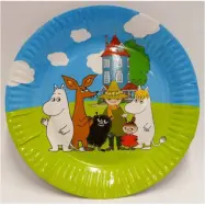 Assietter Mumintrollen 8-pack