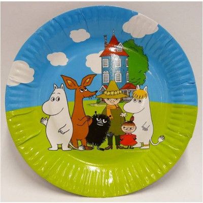 Assietter Mumintrollen 8-pack