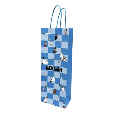 Flaskpåse Mumin Blå