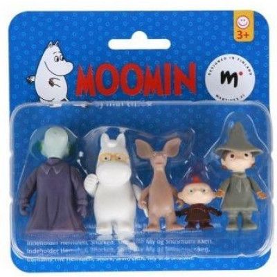 Mumin Figurer Muminvänner 5st - Mumin -  Leksaksaffären