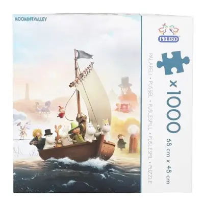 Mumin Pussel Mumindalen 1000 bitar - Mumin -  Leksaksaffären