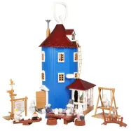 Muminhuset 38cm med tillbehör - Mumin -  Leksaksaffären