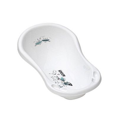 Rätt Start badbalja Mumin, svart/vit