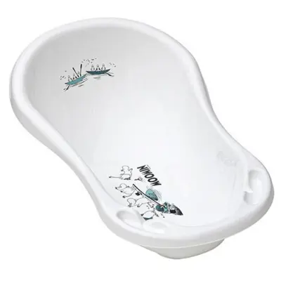 Rätt Start badbalja Mumin, svart/vit