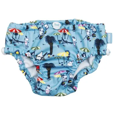 Rätt Start badblöja Mumin blå, strl 86/92