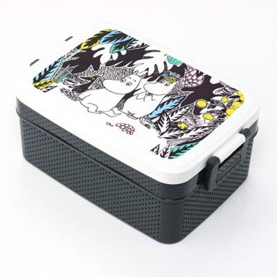 Rätt Start lunchlåda Mumin Djungel, antracit