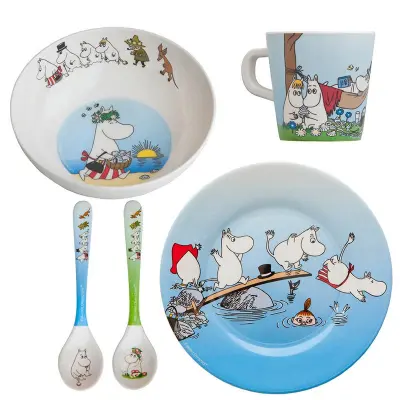 Rätt Start matpaket Mumin blå