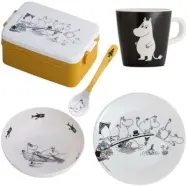 Rätt Start matpaket Mumin svart/gul