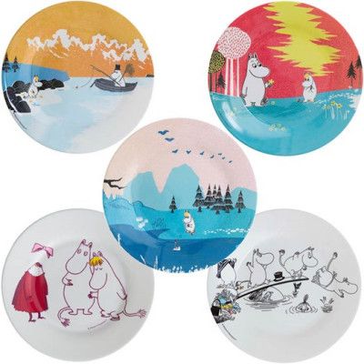 Rätt Start matpaket Mumin tallrikar