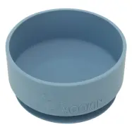 Rätt Start skål i silikon med sugkopp, Mumin blå