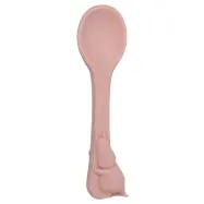 Rätt Start sked i silikon, Mumin rosehip pink