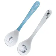Rätt Start sked Mumin 2-pack, ljusblå trollslända