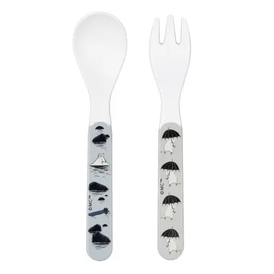 Rätt Start sked&gaffel, Mumin Kobbar&skär