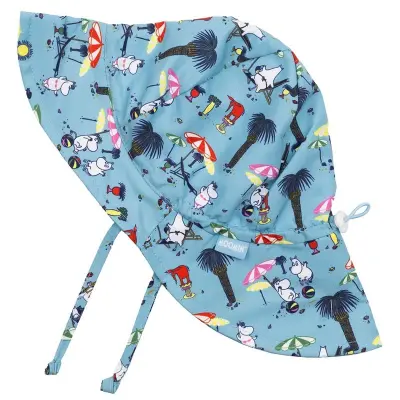 Rätt Start solhatt Mumin blå, strl 10 mån-2 år