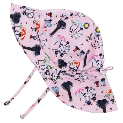 Rätt Start solhatt Mumin rosa, strl 2-5 år