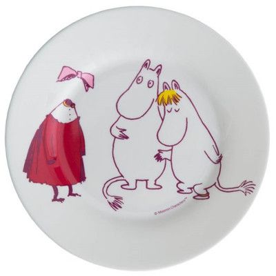 Rätt Start tallrik Mumin