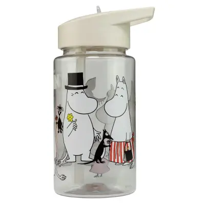 Rätt Start vattenflaska i plast, Mumin familj