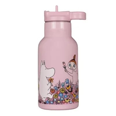Rätt Start vattenflaska Mumin Äng rosa