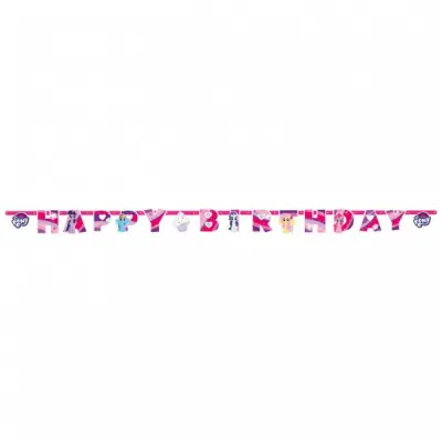 Banderoll formklippt My Little Pony 237 cm