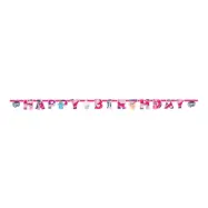Bokstavsgirlang Happy Birthday My Little Pony - 200x15cm