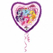 Heliumballong med boa - My Little Pony