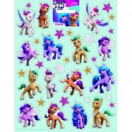 Klistermärke My Little Pony - A New Generation - stort ark