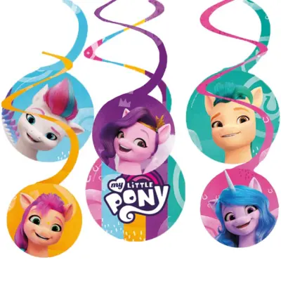 My Little Pony Hängande Dekoration 6-pack