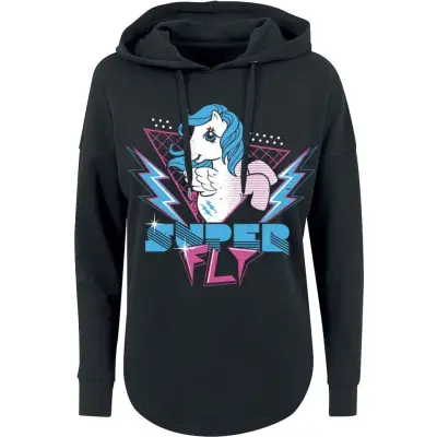 My Little Pony Luvtröja - Superfly - S L - för Dam - svart