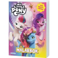 My Little Pony Målarbok med klistermärken Kärnan