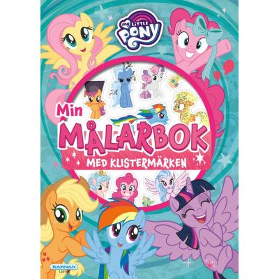 My Little Pony Min Målarbok med klistermärken