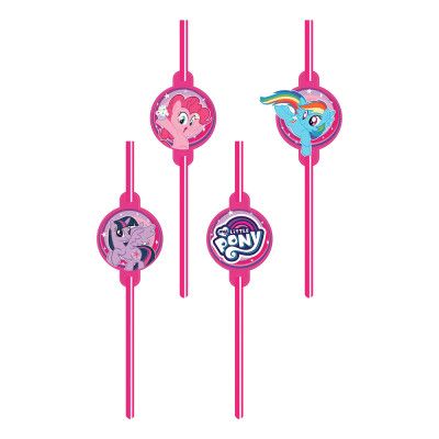 My Little Pony Sugrör - 8-pack