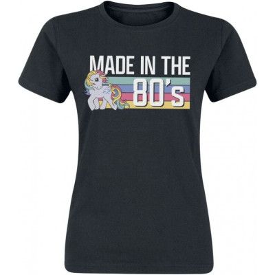 My Little Pony T-shirt - Made in the 80's - S XXL - för Dam - svart