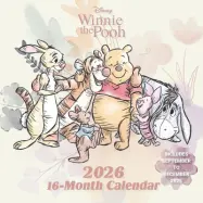 Nalle Puh - Anime Kalender - Wandkalender 2026 - för  flerfärgad