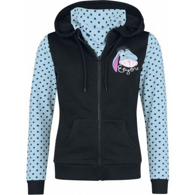 Nalle Puh - Anime Luvjacka - I-or - S - för Dam - svart/blå