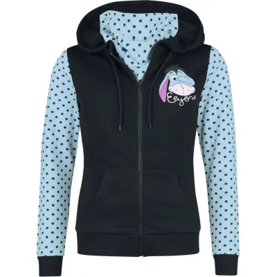 Nalle Puh - Anime Luvjacka - I-or - S - för Dam - svart/blå