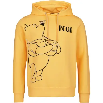 Nalle Puh - Anime Luvtröja - Pooh - Honey - S 3XL - för Herr - gul