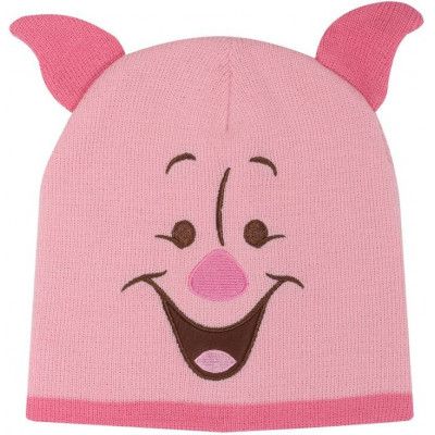 Nalle Puh - Anime Mössa - Piglet Face - för  rosa