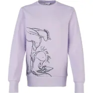 Nalle Puh - Anime Sweatshirt - Eeyore - Let Me Think - S 3XL - för Dam - syrénlila