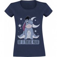 Nalle Puh - Anime T-shirt - Not A Morning Person - S XXL - för Dam - marinblå