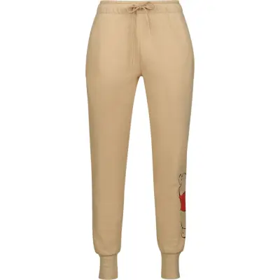 Nalle Puh - Anime Träningsbyxor - Happy - S 3XL - för Dam - beige