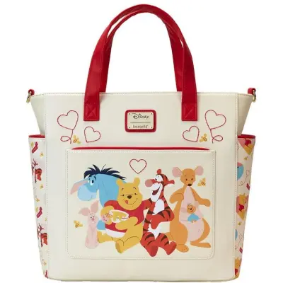Nalle Puh - Disney Miniryggsäckar - Loungefly - Love Convertible - för Dam - flerfärgad