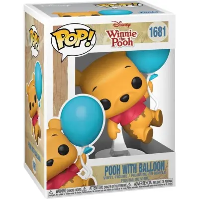 Nalle Puh - Pooh With Balloon Vinyl Figur 1681 - Funko Pop! - Funko Shop Europe