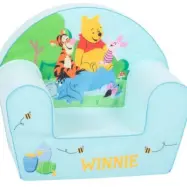 Nicotoy - Barnstol Nalle Puh 42 X 50 X 32 Cm Ljusrosa