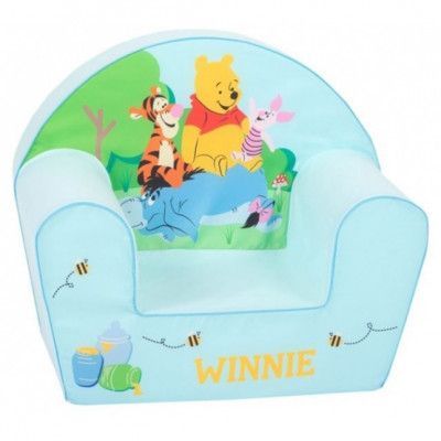 Nicotoy - Barnstol Nalle Puh 42 X 50 X 32 Cm Ljusrosa